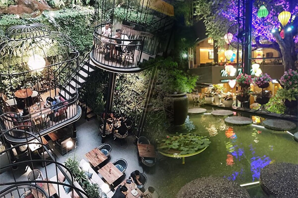 Top 50 mẫu quán cafe sân vườn đẹp và sáng tạo nhất